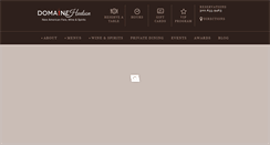 Desktop Screenshot of domainehudson.com